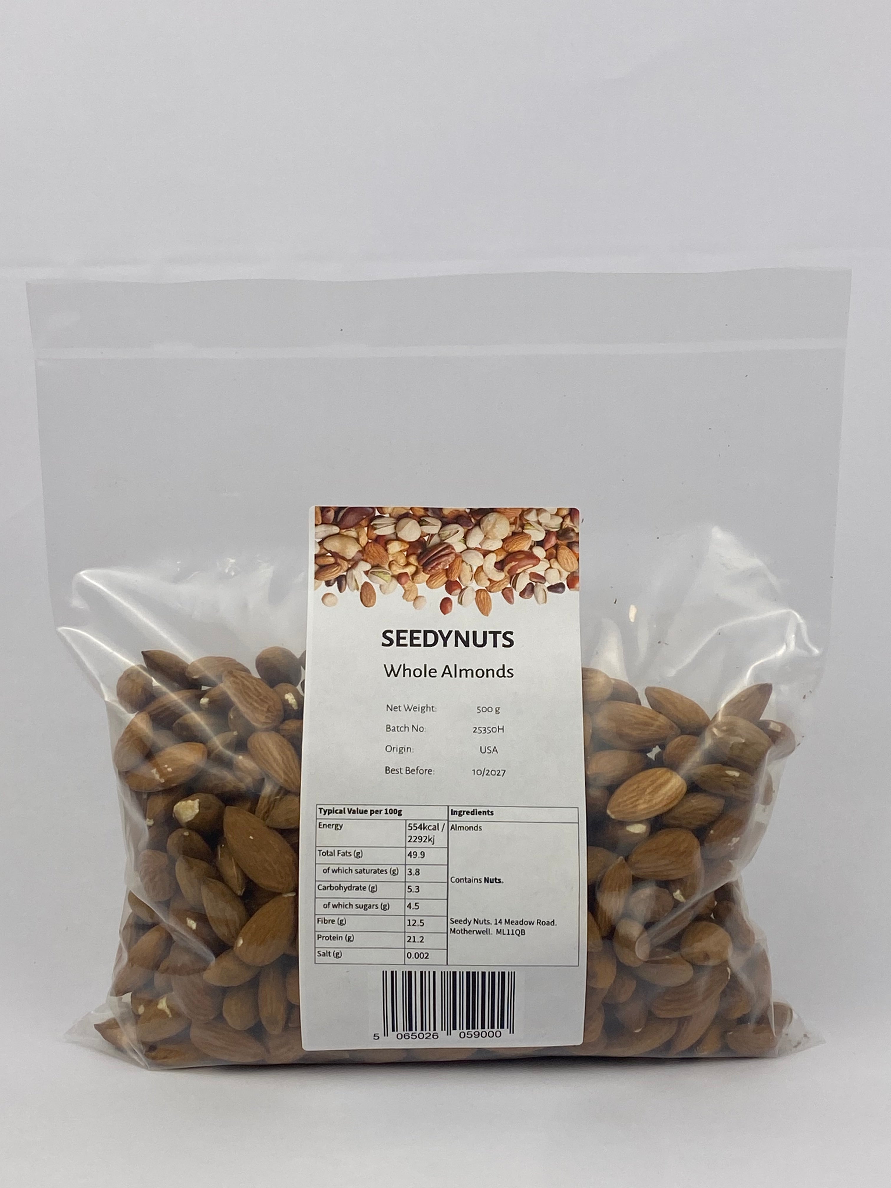 Whole Almonds 500g